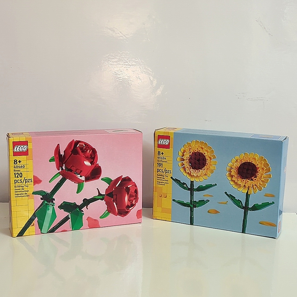 Lego Sunflowers & Roses Sets